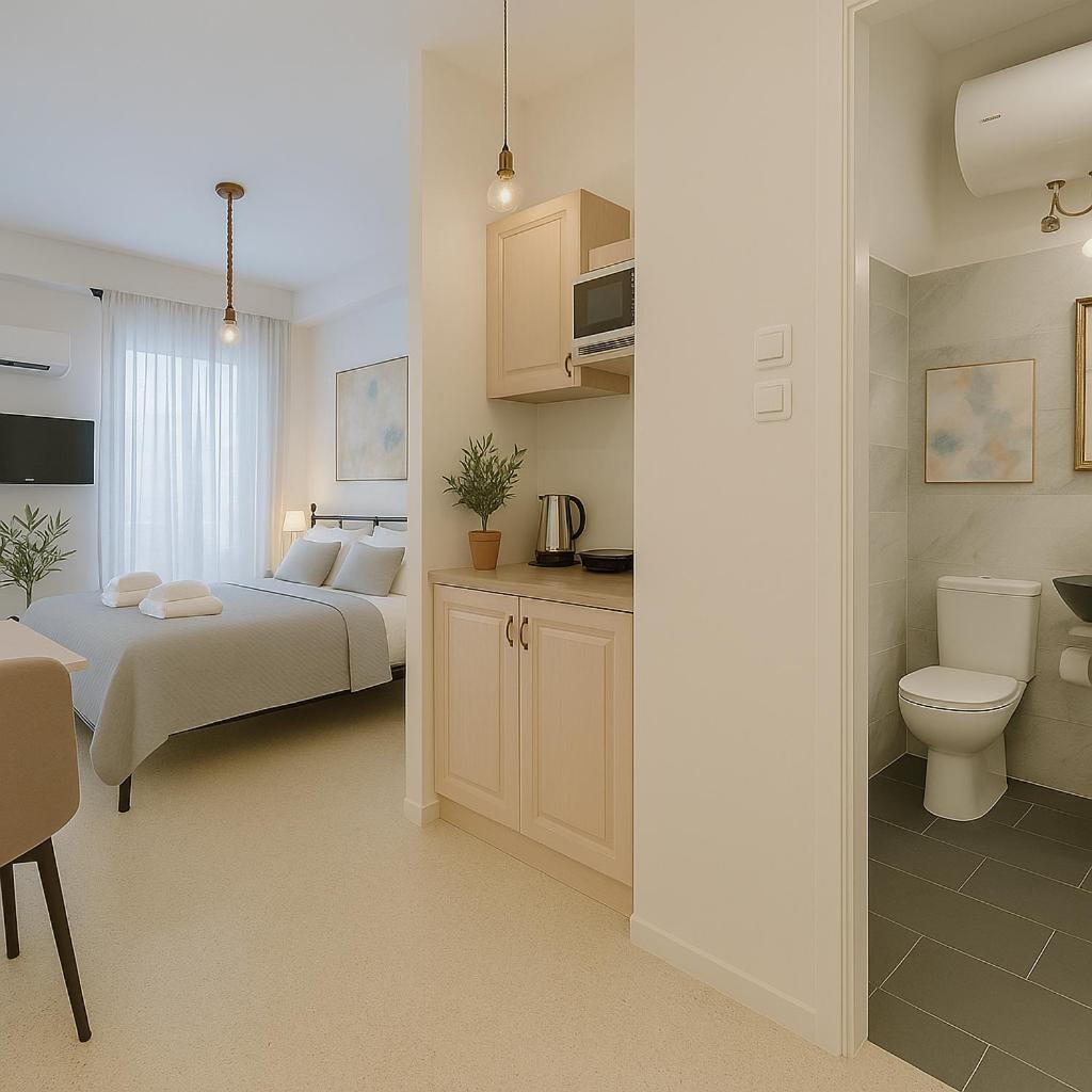 Stylish, Comfy Suite In The Heart Of Атина Екстериор снимка